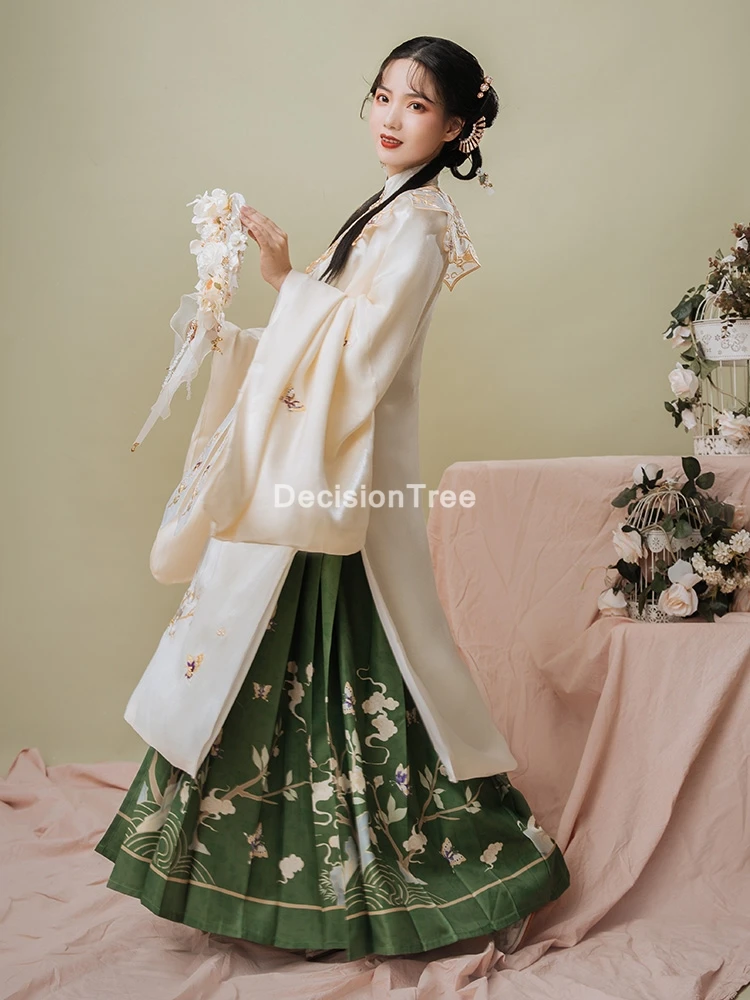 

2021 oriental chinese traditional women hanfu clothes chinese fairy hanfu clothing ming dynasty chinese ancient dance clothes