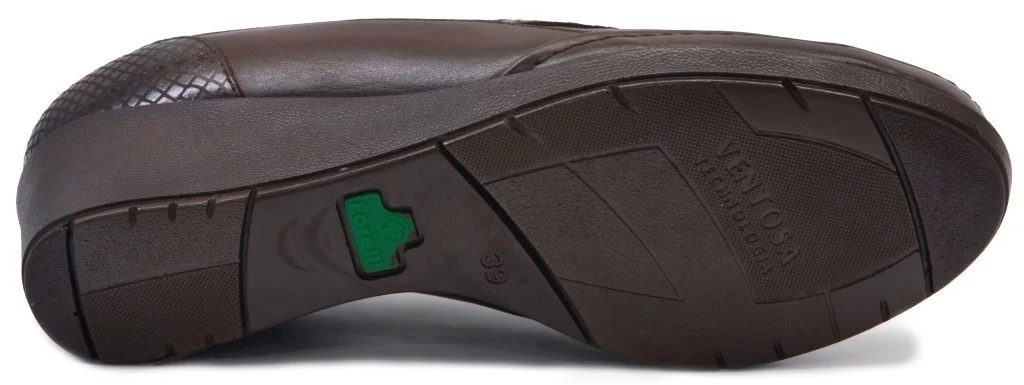 

Forelli 25420 Coffee Lady Shoes Orthopedic Genuine Cow Leather Business Lift Padding Daily Casual Use Walking Street Stlye