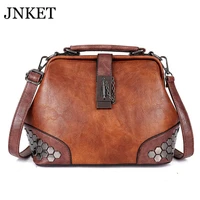 jnket new retro women pu leather shoulder bags handbag casual crossbody bags