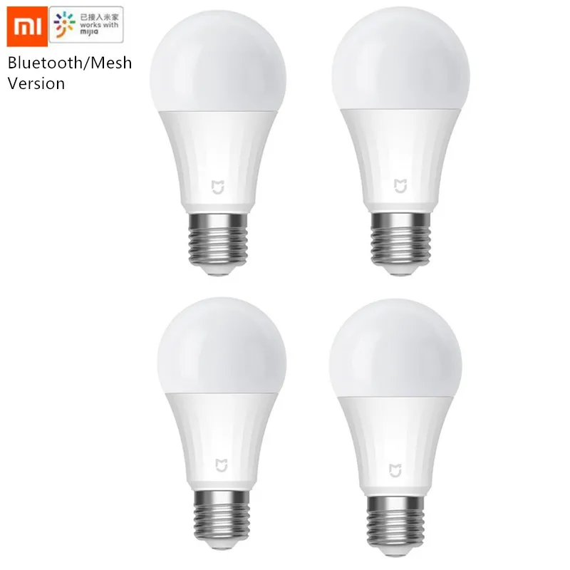 Умная Светодиодная лампа Xiaomi Mijia 5 Вт Bluetooth-совместимая сетчатая версия с
