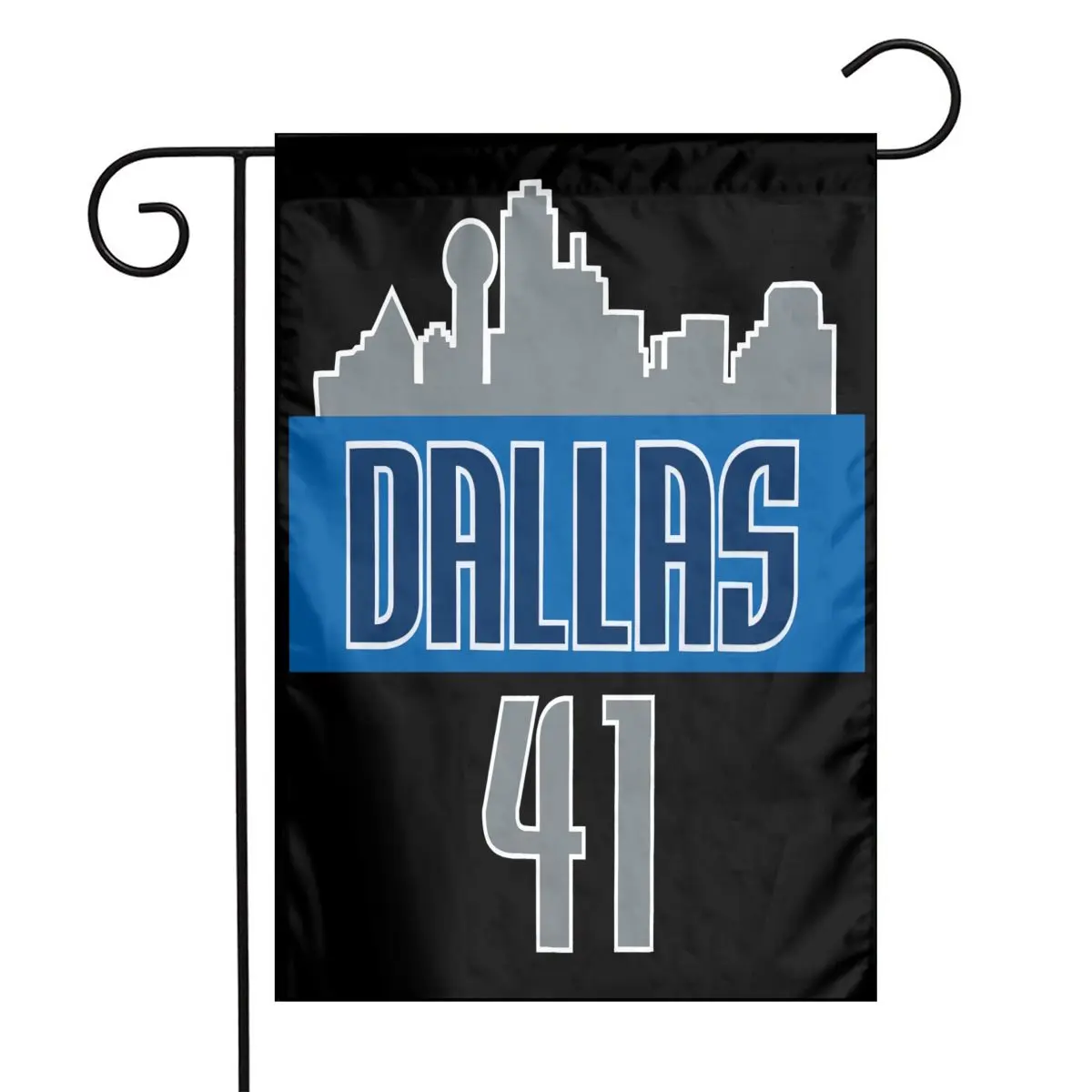 Dirk Nowitzki номер 41 Даллас Маверик 21 1 Hisper Harajuku Top Rock Cute Garden Flag|Флаги баннеры и