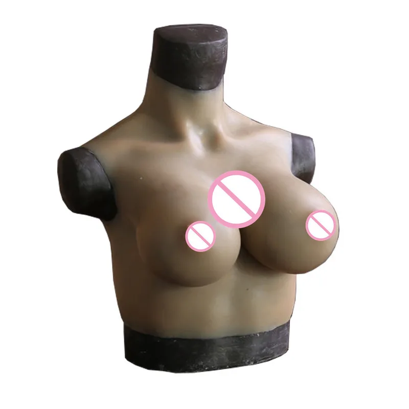 C D F G Cup Realistic Huge Fake Boobs Artificial Silicone Breast Forms Dragqueen Transgender Shemale Crossdresser Transvestism