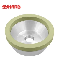 ceramic adhesive diamond grinding wheel bowl shape diameter 100mm pcdpcbn abrasion wheel particle size60 10000
