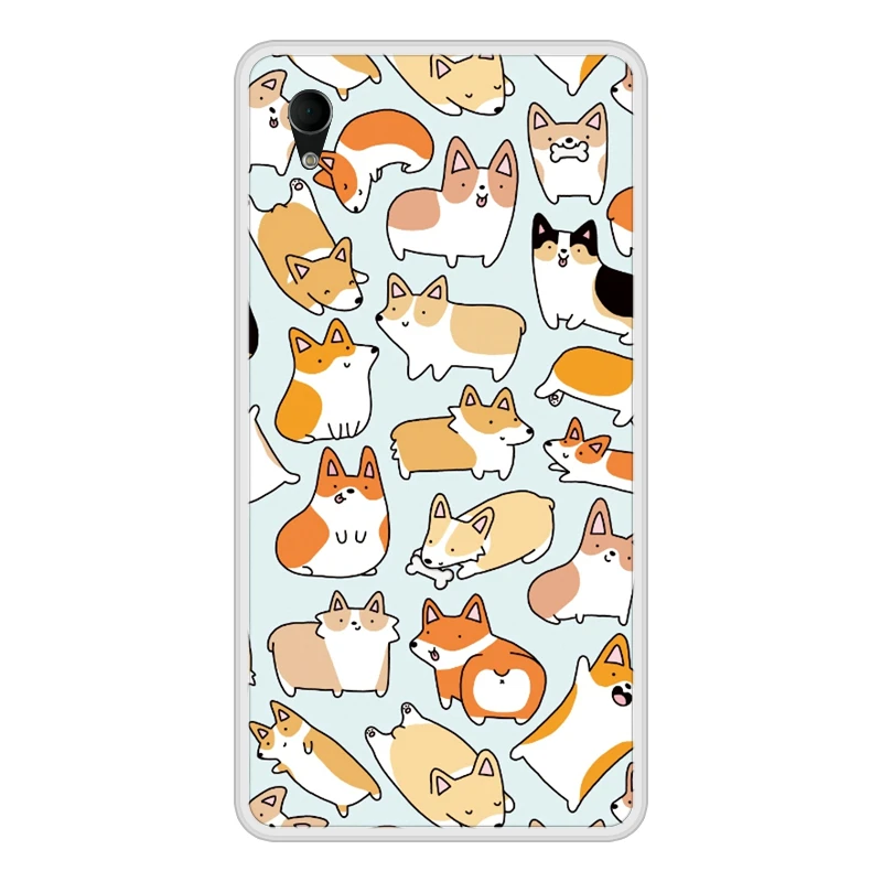 Case for Sony Xperia M4 Aqua Soft Silicone TPU Cute Patterned Paint Phone Cover In Stock |
