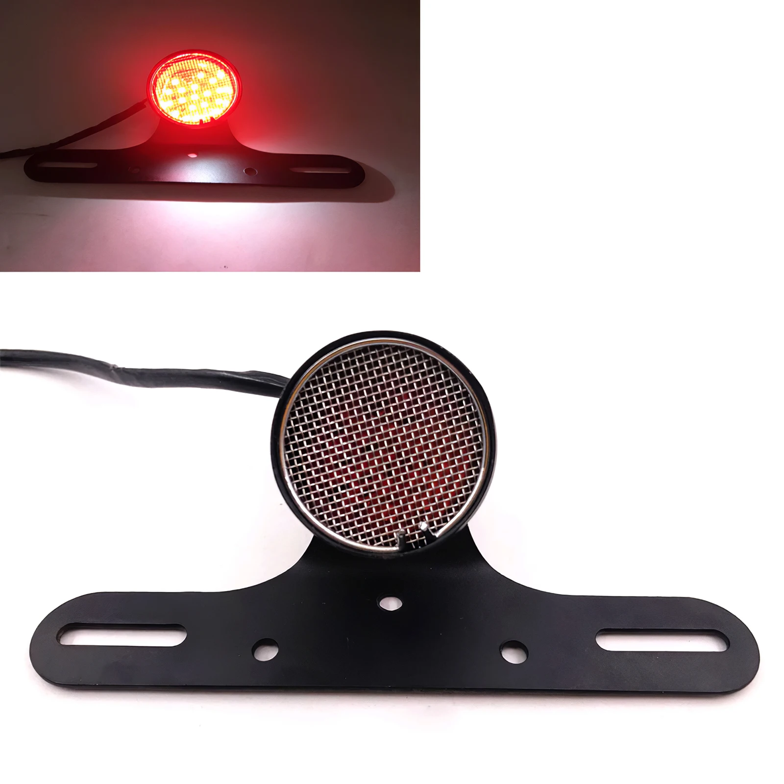 

Многофункциональный светодиодный задний фонарь для мотоцикла, прочный стоп-сигнал для мотоцикла, прочный защитный безопасный задний фонар...