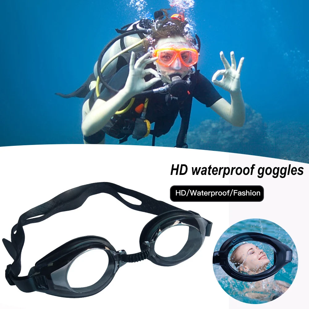 

Anti-Fog Swimming Goggles Silicone Swimming Glasses No Leaking UV Protect Waterproof Silicone for Children