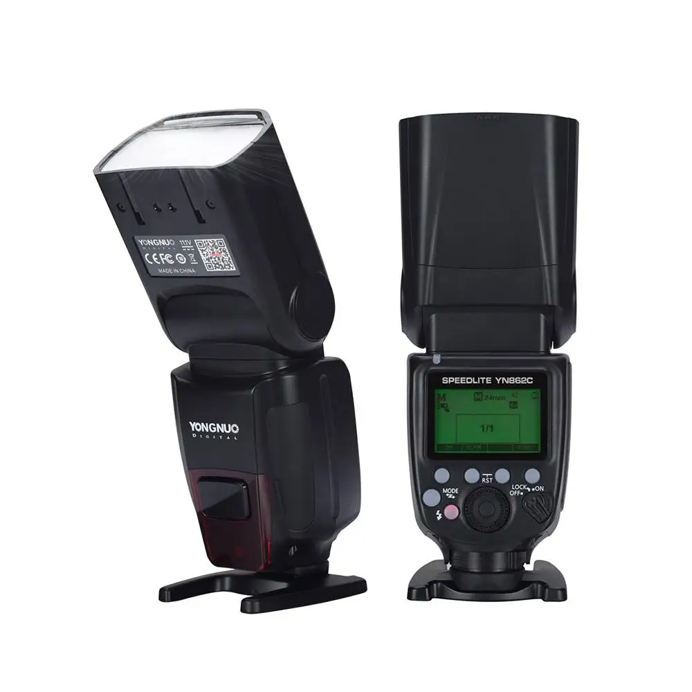 YongNuo YN862C Беспроводная TTL камера вспышка Master Slave Speedlite авто ручной зум с