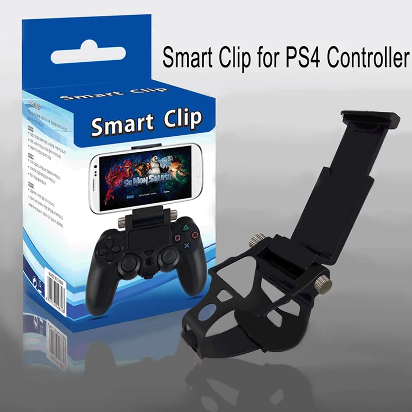 Зажим для смартфона регулируемый держатель геймпада DualShock PS4 аксессуары