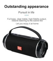 40w portable bluetooth speaker subwoofer outdoor waterproof wireless speaker with usb tf fm auxiliary microphone mp3 music cente