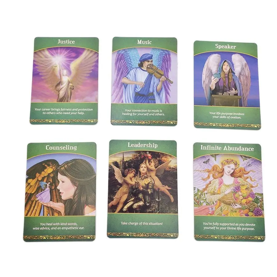 Пожизненные карты с изображением ораклов гадания судьба игры 44 листа Таро