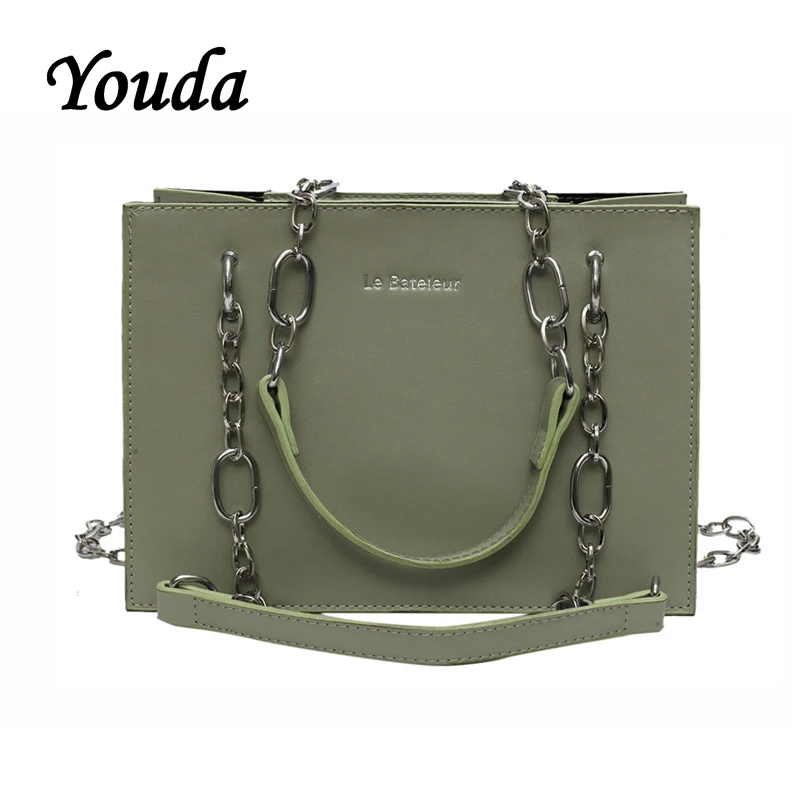 Женская сумка через плечо Youda повседневная однотонная сумка-мессенджер с