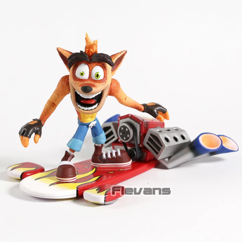 NECA крушение Bandicoot ПВХ экшн фигурка Коллекционная модель игрушки|Игровые фигурки