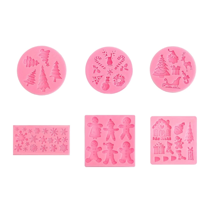 

Шоколадные конфеты сахарное ремесло пасты формы для искусства силиконовые формы для мыла бытовые свечи DIY Ручная работа Рождественская тем...