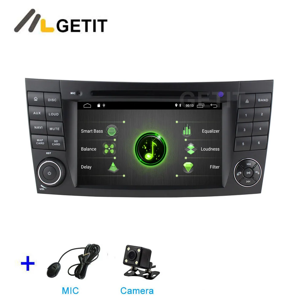 DSP 2G CAMERA DSP 64G PX6 Android 9,0 Автомобильный DVD плеер для Mercedes Benz e-класс W211 E200 E220 E300 E350 E240 E270 E280 класс CLS W219 - Цвет: DSP 2G CAMERA