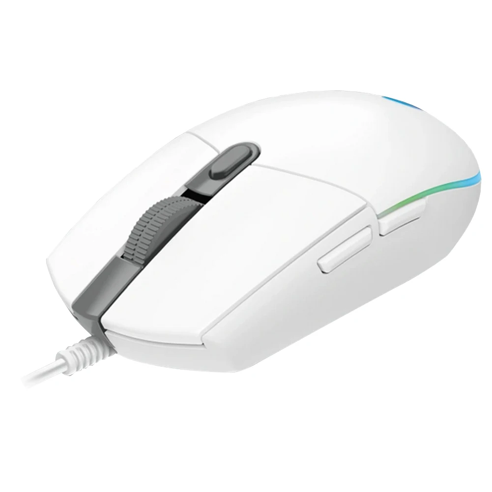 Игровая мышь Logitech G102 LIGHTSYNC 6 кнопок 200 8000 DPI цветная волнистая проводная