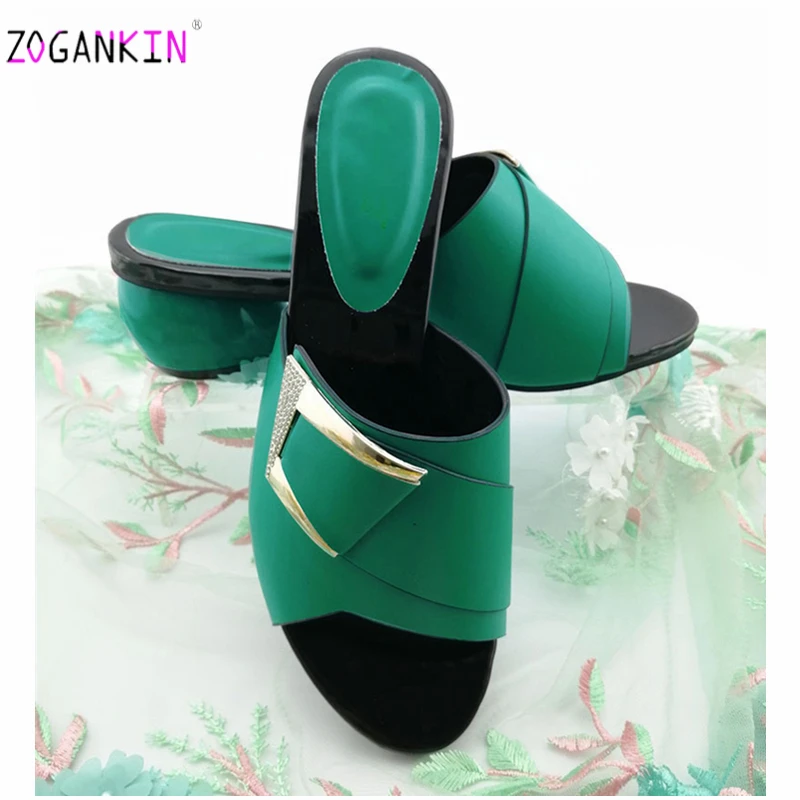 Latesst/Женская обувь в итальянском стиле нигерийском новинка 2019 года