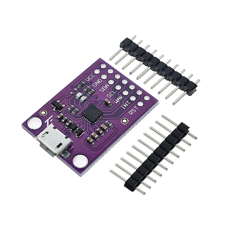 CP2112 плата отладки USB к SMBus I2C коммуникационный модуль 2 0 MicroUSB 2112 оценочный комплект