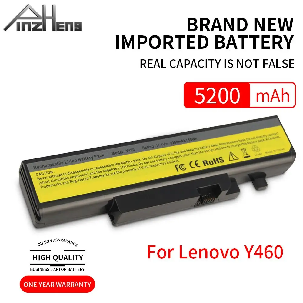Аккумулятор PINZHENG для ноутбука LENOVO L09N6D16 L09S6D16 L10L6Y01 L10N6Y01 L10S6Y01 IdeaPad Y460 Y560 B560