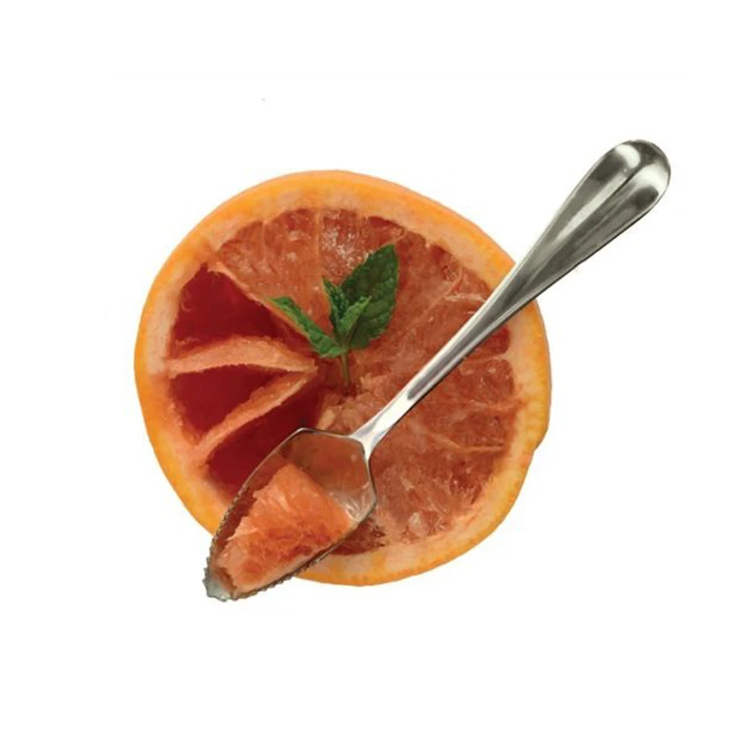 Зубчатая ложка из нержавеющей стали десертные ложки с зубчатым краем детские