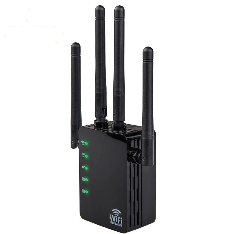 867 Мбит/с двухдиапазонный беспроводной 300G/2 4G Wifi ретранслятор 4 антенны Усилитель
