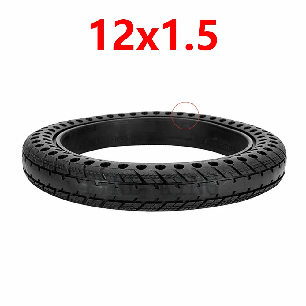 

High quality 12x1.5 Honeycomb Solid Tire 12 1 / 2 * 2 1 / 4 Bicycle Tire 12 Inch Stroller non- Pneumatic Tire