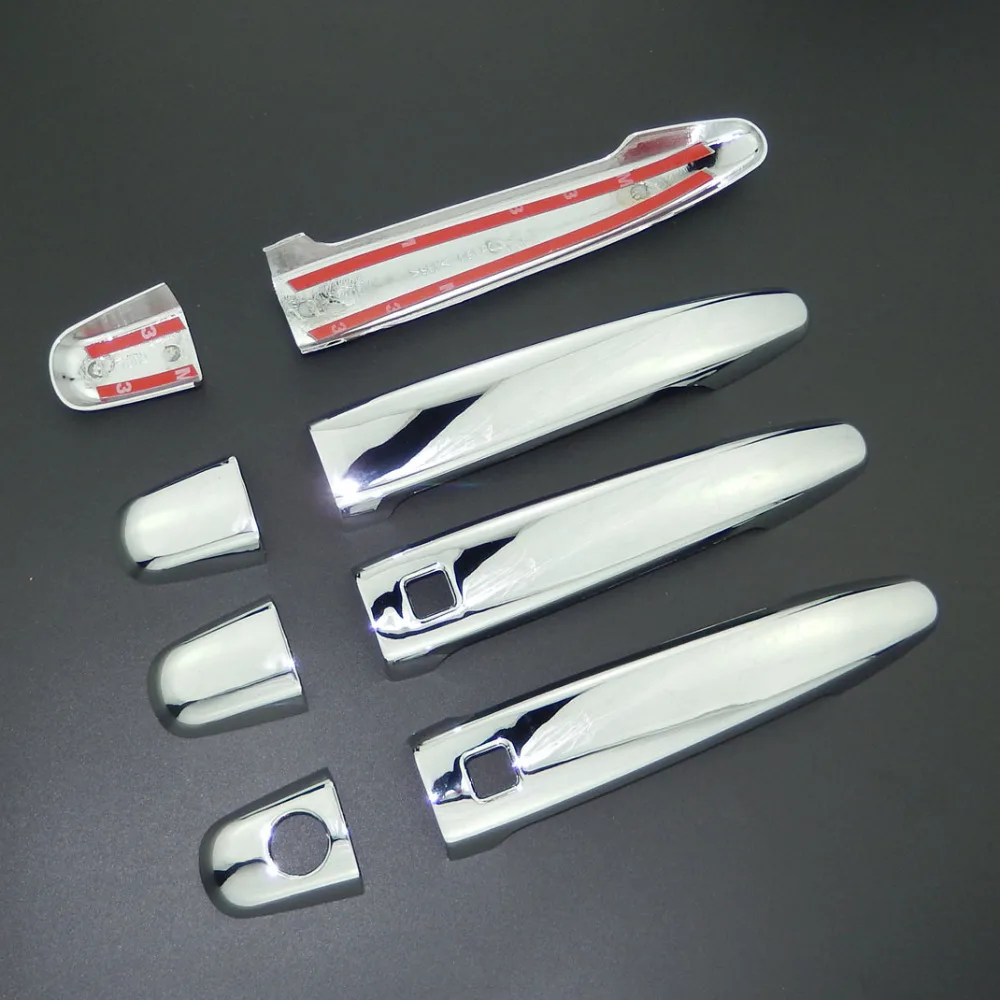 

For Toyota Tacoma 2005-2011 ABS Car Styling Chrome Side Door Handle Cover Trim & Door Bowl Cover 2006 2007 2008 2009 2010