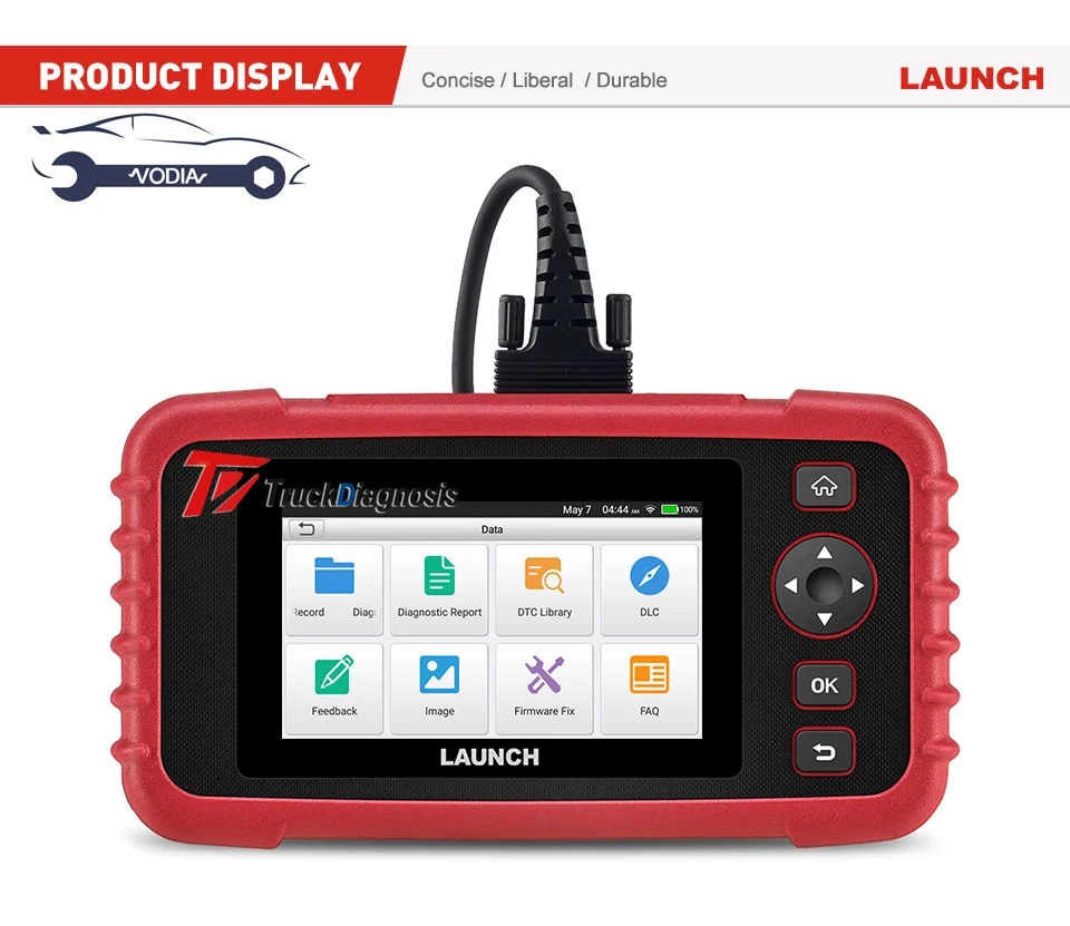 Диагностический инструмент Launch CRP129X OBD2 для сканера двигателя ABS SRS AT Oil SAS EPB TPMS |