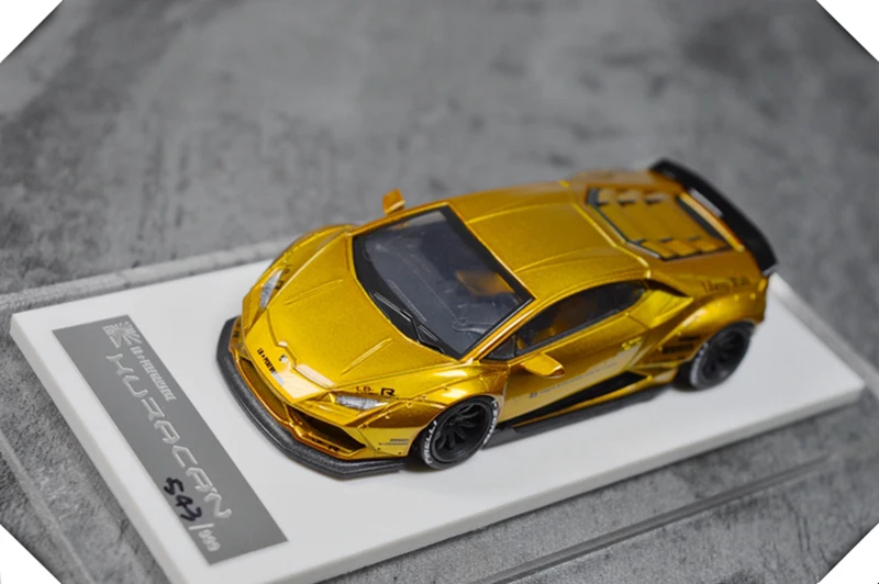 Смола Золото 1: 64 весы LP610 LB Refit модель автомобиля статическое состояние автомобиля изысканное моделирование мужской подарок коллекционная