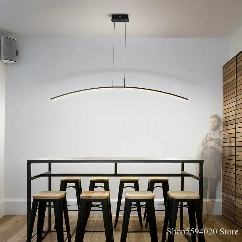Современная простая люстра с затемнением Подвесная лампа подвесной светильник