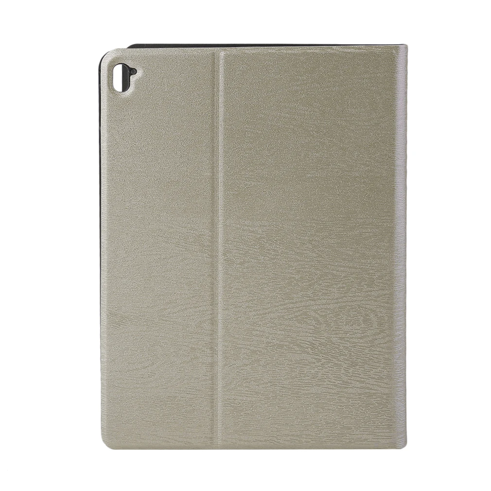 Чехол для планшета из экокожи компактного размера однотонный книжка с