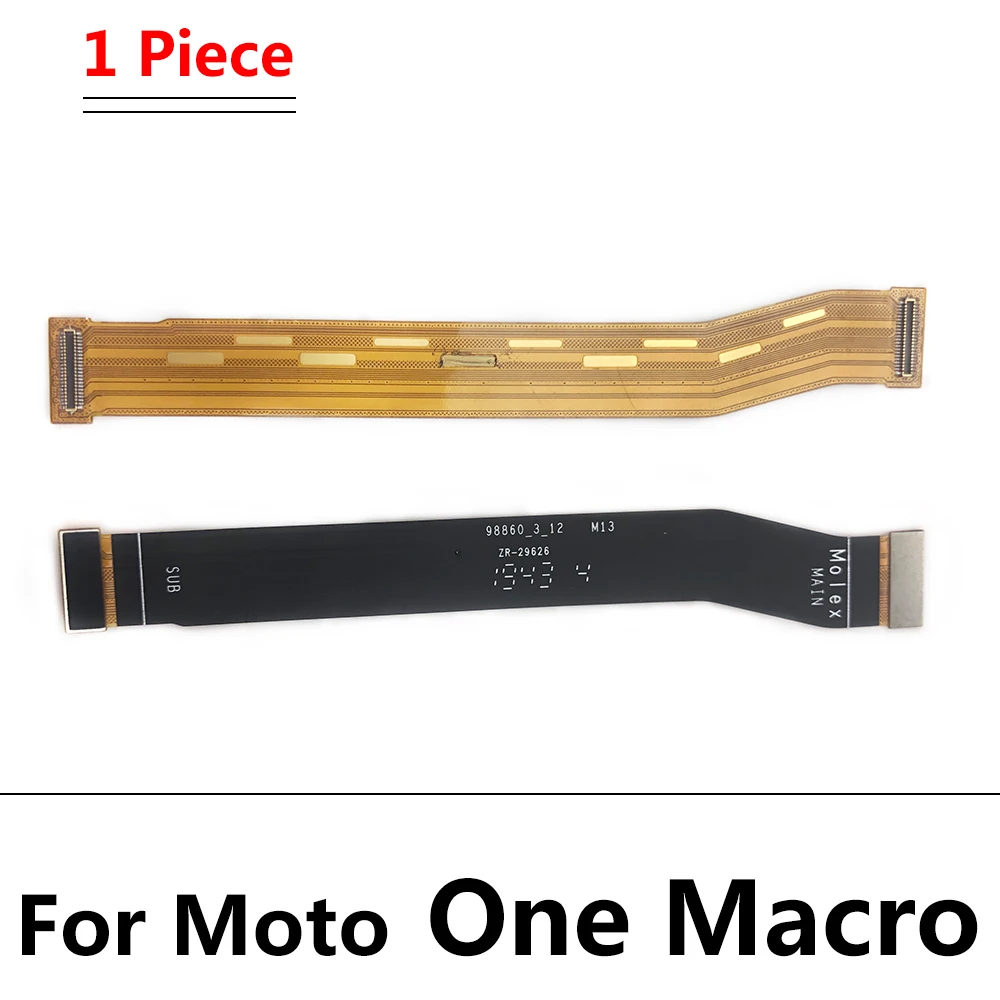10pcs Main Board Mainboard Connect Flex Cable For Motorola Moto G8 G9 Plus Play Power One Hyper Macro Vision Fusion G 5G | Мобильные