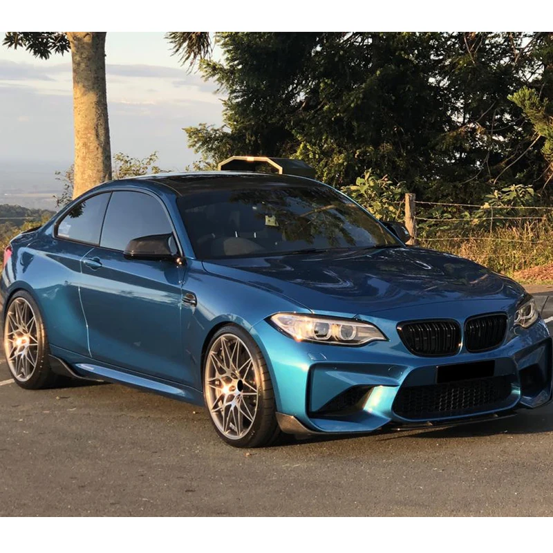 Накладки на передние фары для BMW F87 M2 F22 F23 220i 228i M235i M Sport Coupe 2 Door 2014 - 2018 | Автомобили и