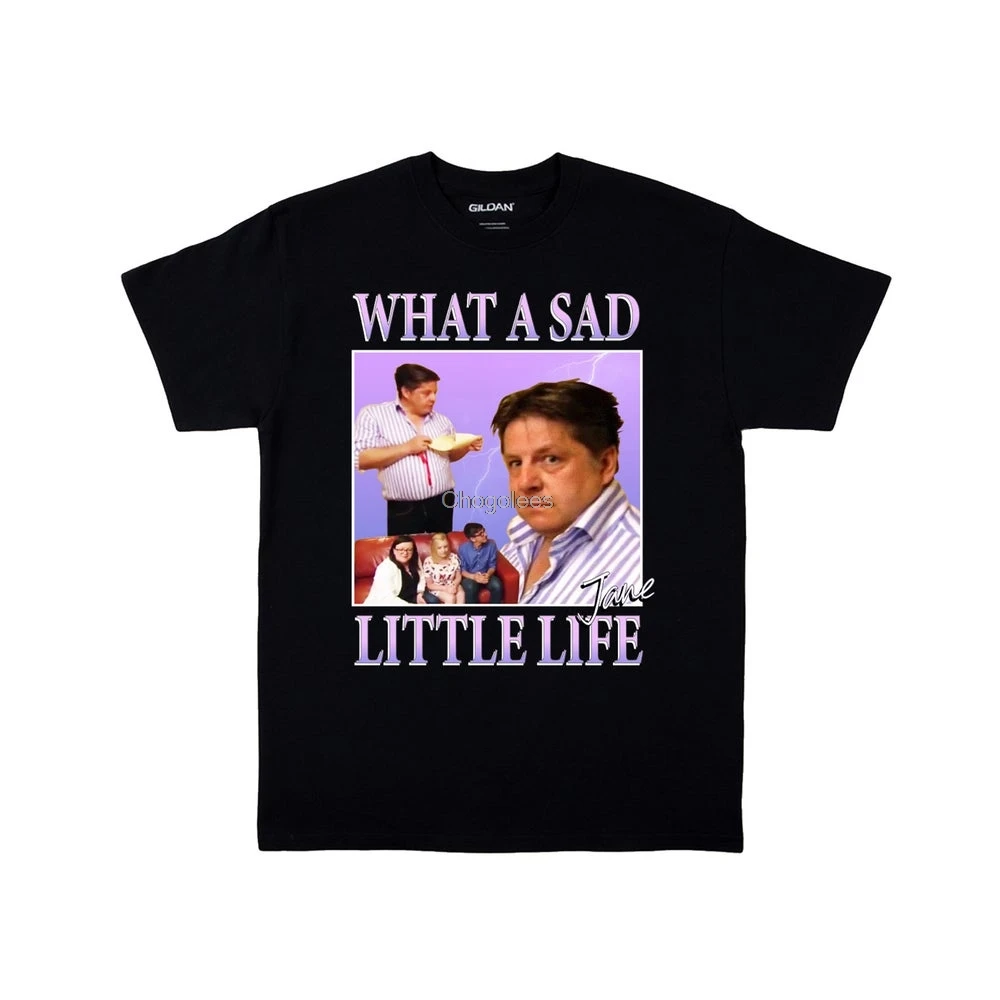 

What a sad little life jane Meme funny tee come dine with me Xmas Christmas tshirt 2020 Isolation Funny sweater