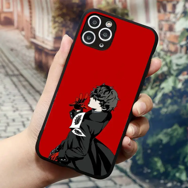 

persona 5 Phone Case for iPhone 11 12 mini pro XS MAX 8 7 6 6S Plus X 5S SE 2020 XR