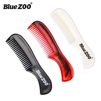 3pcs 7 31 8cm mini pocket plastic comb super wide tooth combs no static beard comb small hair brush hair styling tool
