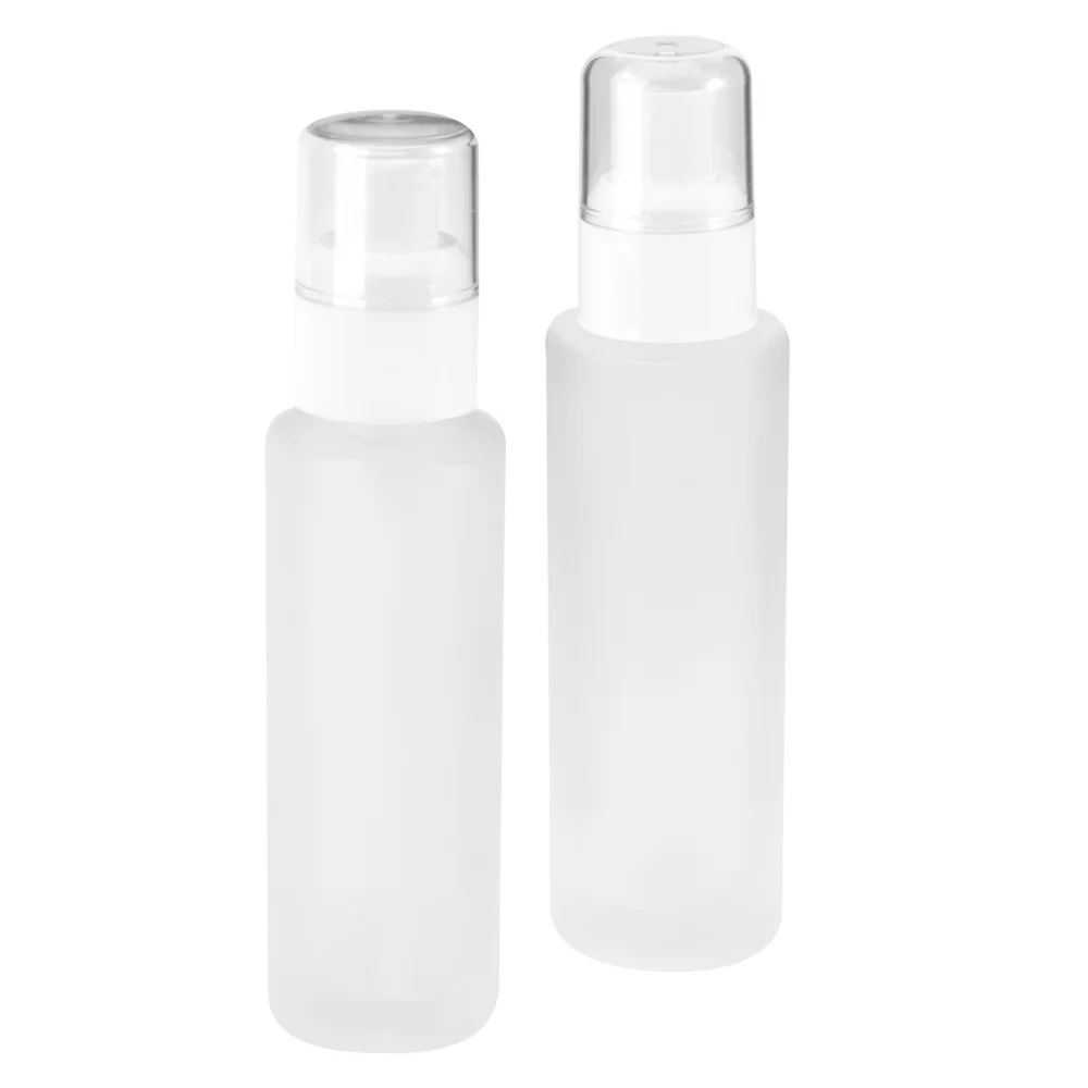 

2pcs Spraying Bottle Practical Dividing Bottle Makeup Storage Bottle