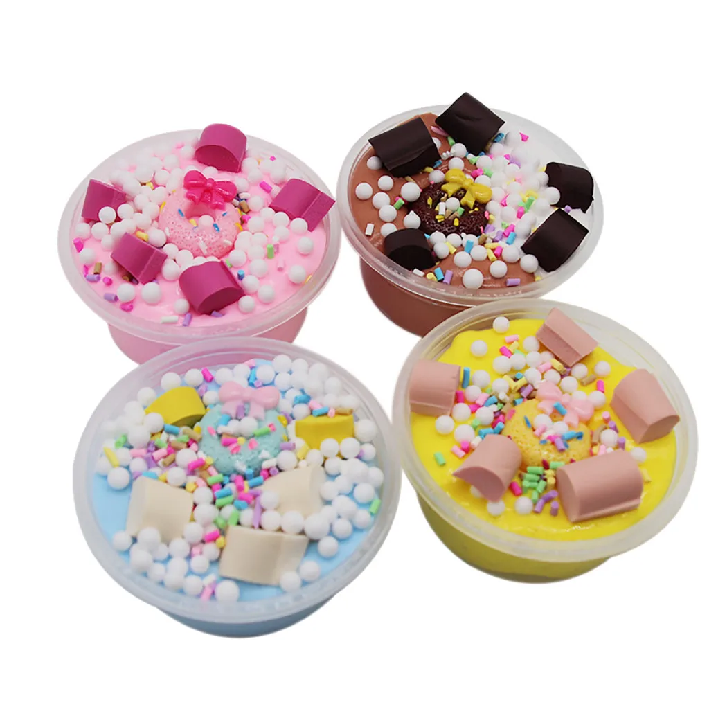 Новинка слайм Пончик Из Хлопчатобумажной глины Ароматизированная игрушка