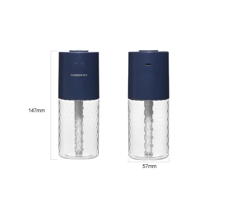 

200ml Air Humidifier Projection Light USB Diffuser Aroma Essential Oil Diffuser Aromatherapy Mini Fogger LED Car Freshener