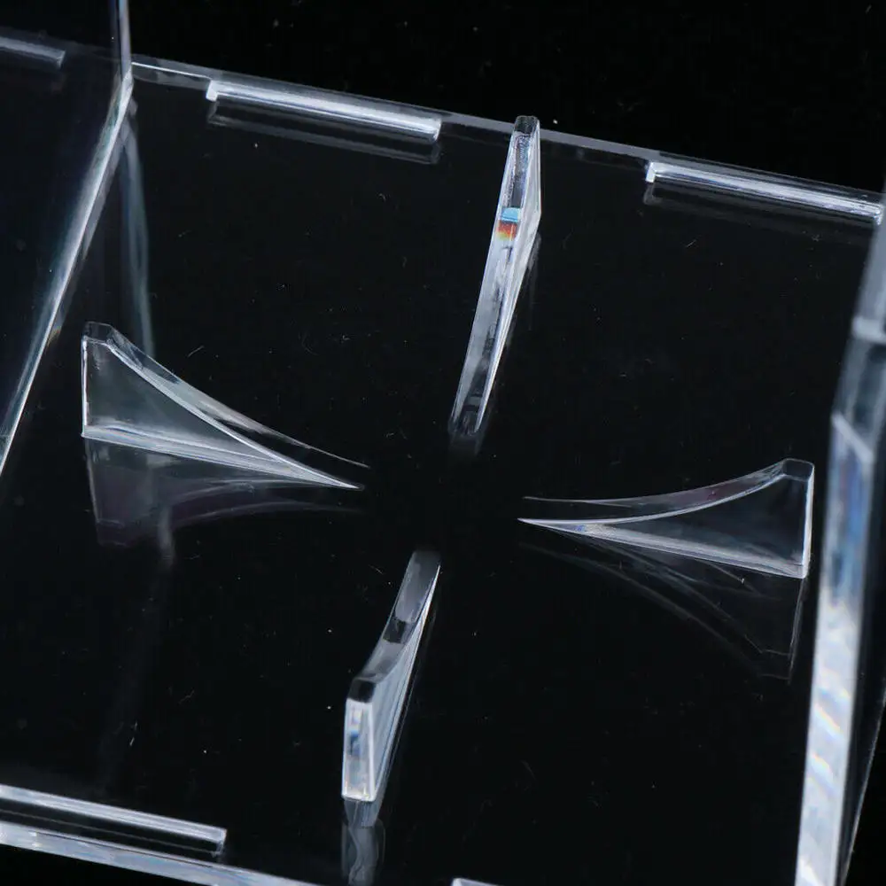 Прозрачный Акриловый чехол для теннисных мячей 80 мм коробка бейсбола дисплей