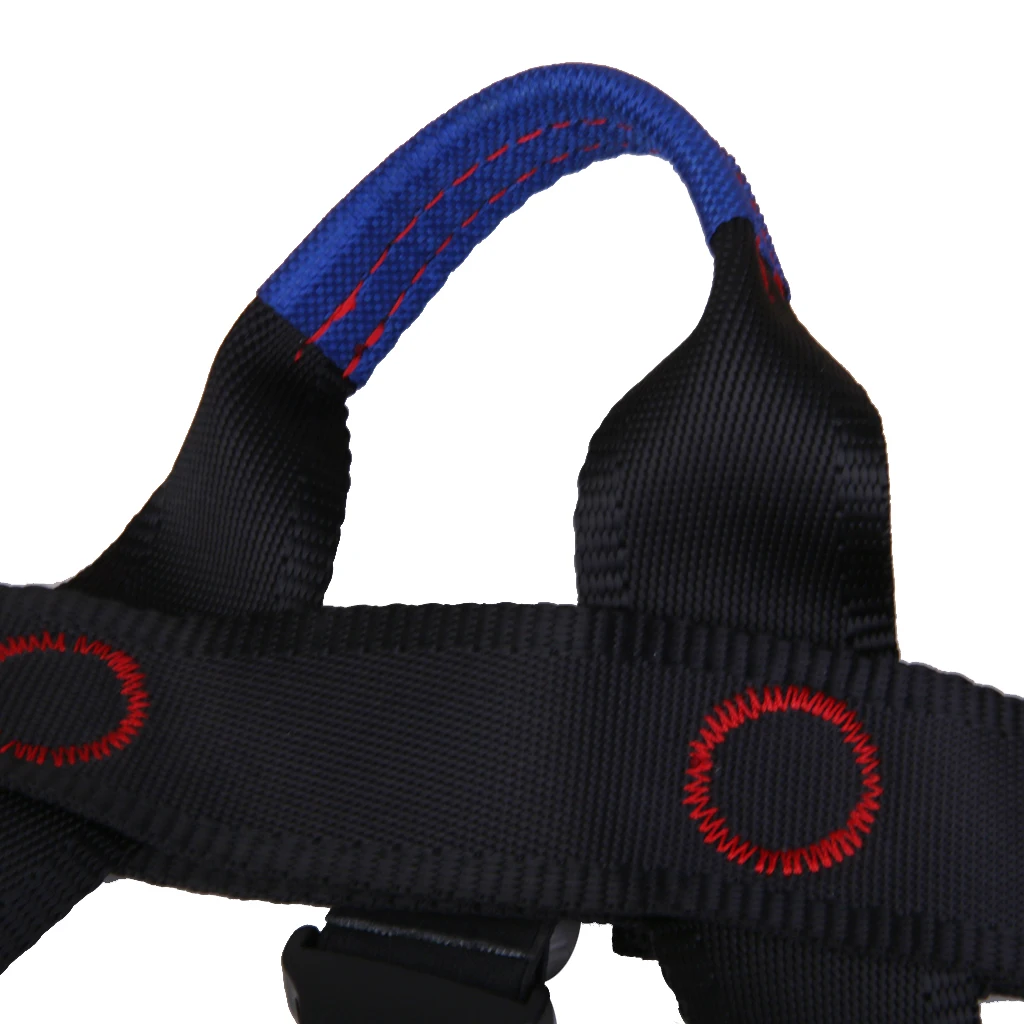 

1 Set Rock Climbing Safety Kit, Half Body Harness + Rappel Belay + Carabiner+ 10M Rope, Adults Outdoor Sports Safe Equipment