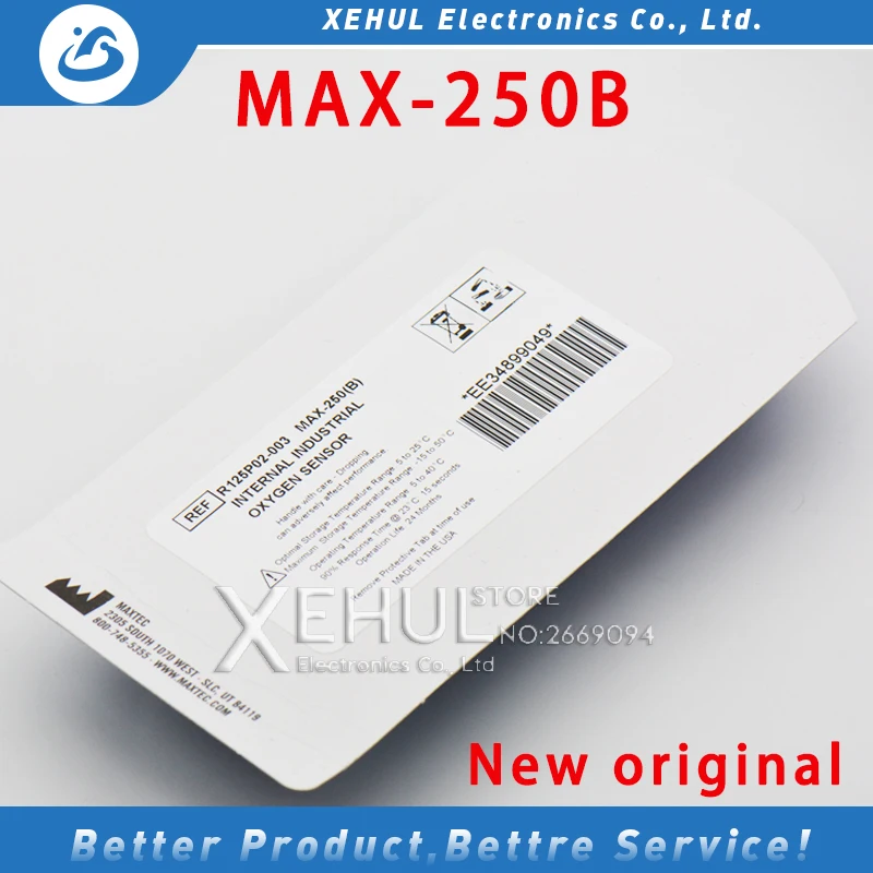 Новое и оригинальное! Кислородные датчики Maxtec MAX-250B MAX250B MAX-250(B), совместимые с Japan Figaro
