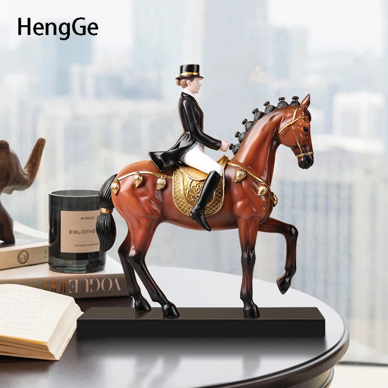 

Современные аксессуары для дома, рыцарские украшения, Европейский Декор, книжный шкаф, художественное украшение из смолы, украшение для гостиной