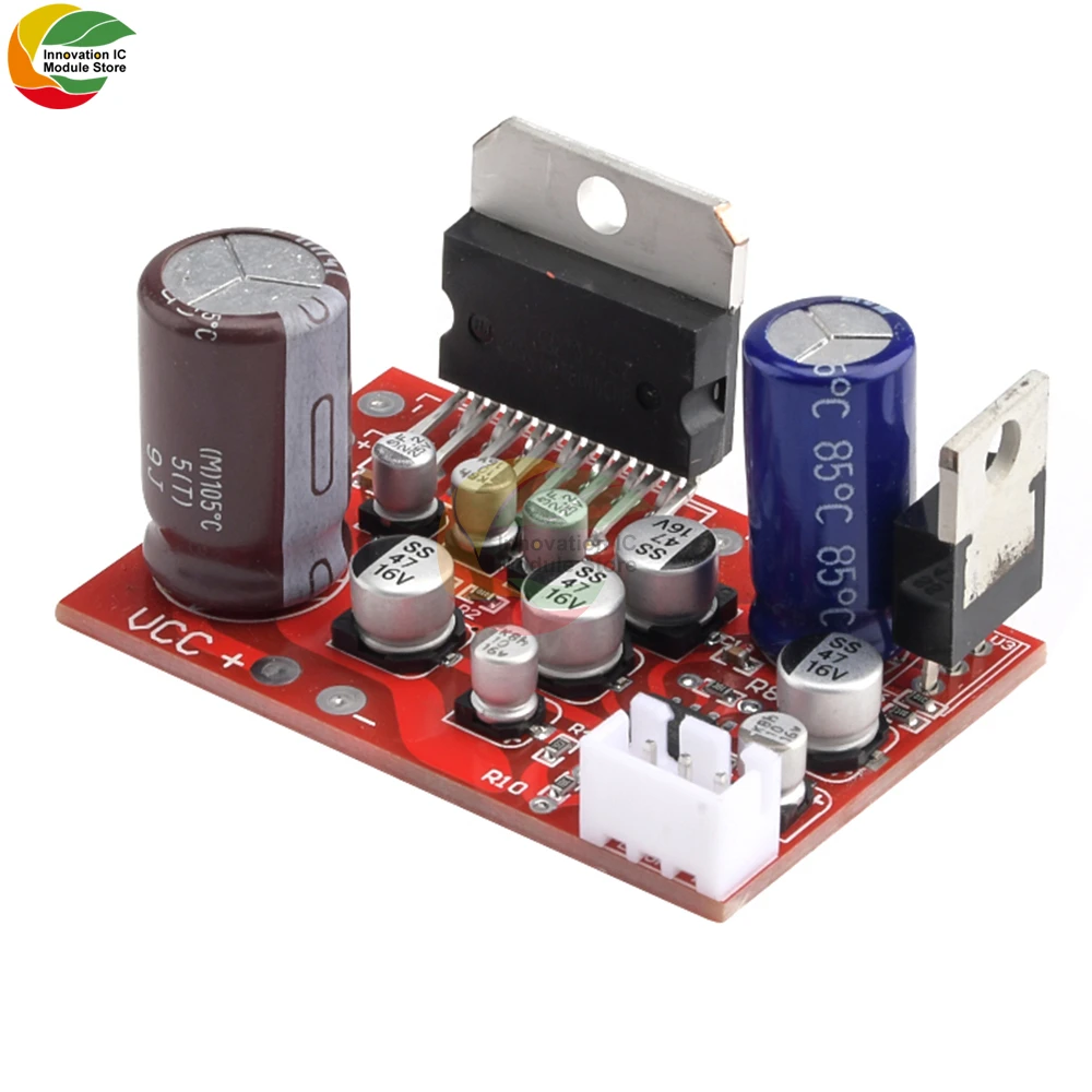 Ziqqucu TDA7379 Stereo Amplifier Board Module DC 12V 38W+38W 38W*2 AD828 Front Speaker Audio System Audio Board Volume Control
