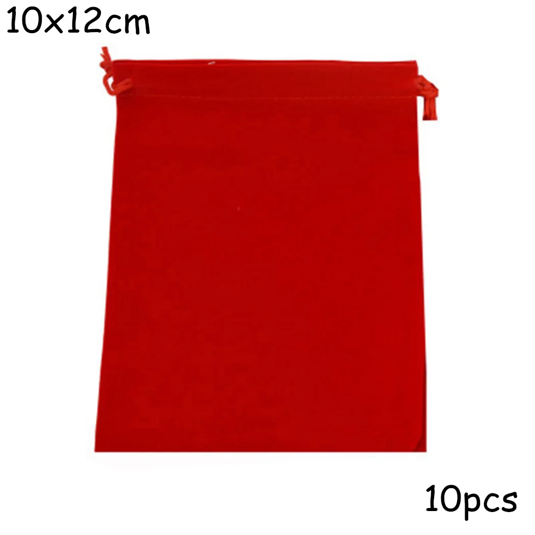 

10pcs Drawstring Velvet Jewelry Bags Drawable Sweets Packaging Gift Bags Baby Shower Birthday Party Wedding Favors For Guests