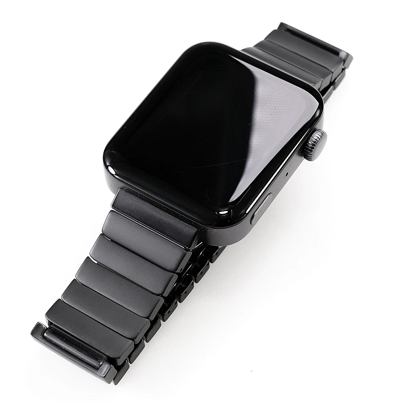 

Suitable for Xiaomi smart MI watch exclusive high-end luxury Frosted matte black ceramic strap 20mm bracelet wristband belt band