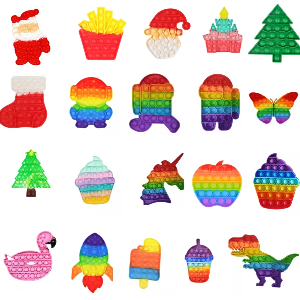 Сумка для слепых коробок Pop Fidget Reliver игрушки снятия стресса sonny angel Push Bubble