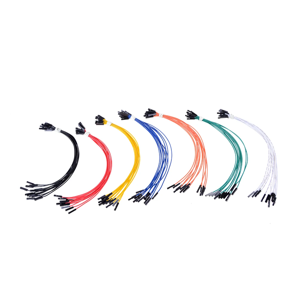 10pcsDupont Cable 20cm PVC wire 24AWG 1Pin Female to Jumper Wire | Electrical Wires