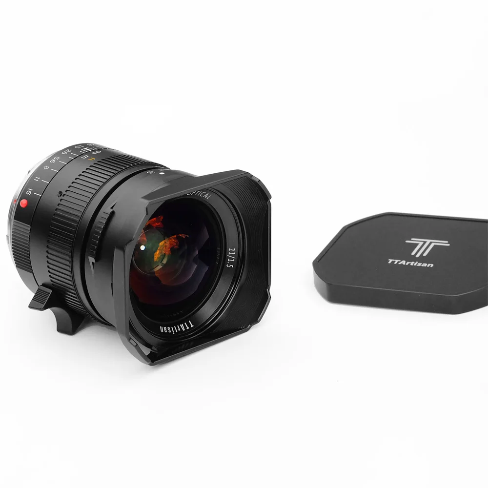 

TTArtisan Profession 21mm F1.5 Camera Lente Full Fame Manual Focus Lens For Leica M Mount Camera Leica M-M M240 M6 M7 M8 M9 M10