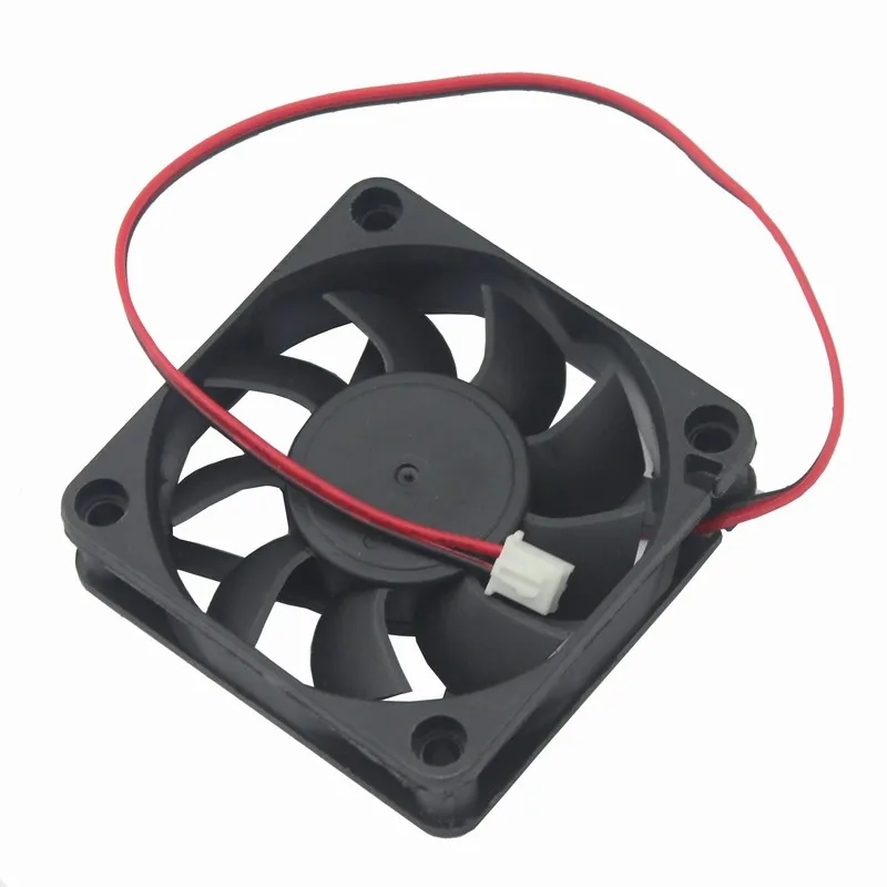 Gdstime 6015 12V 2 Pin 60 мм 6 см Бесщеточный вентилятор охлаждения постоянного тока 60x60x15