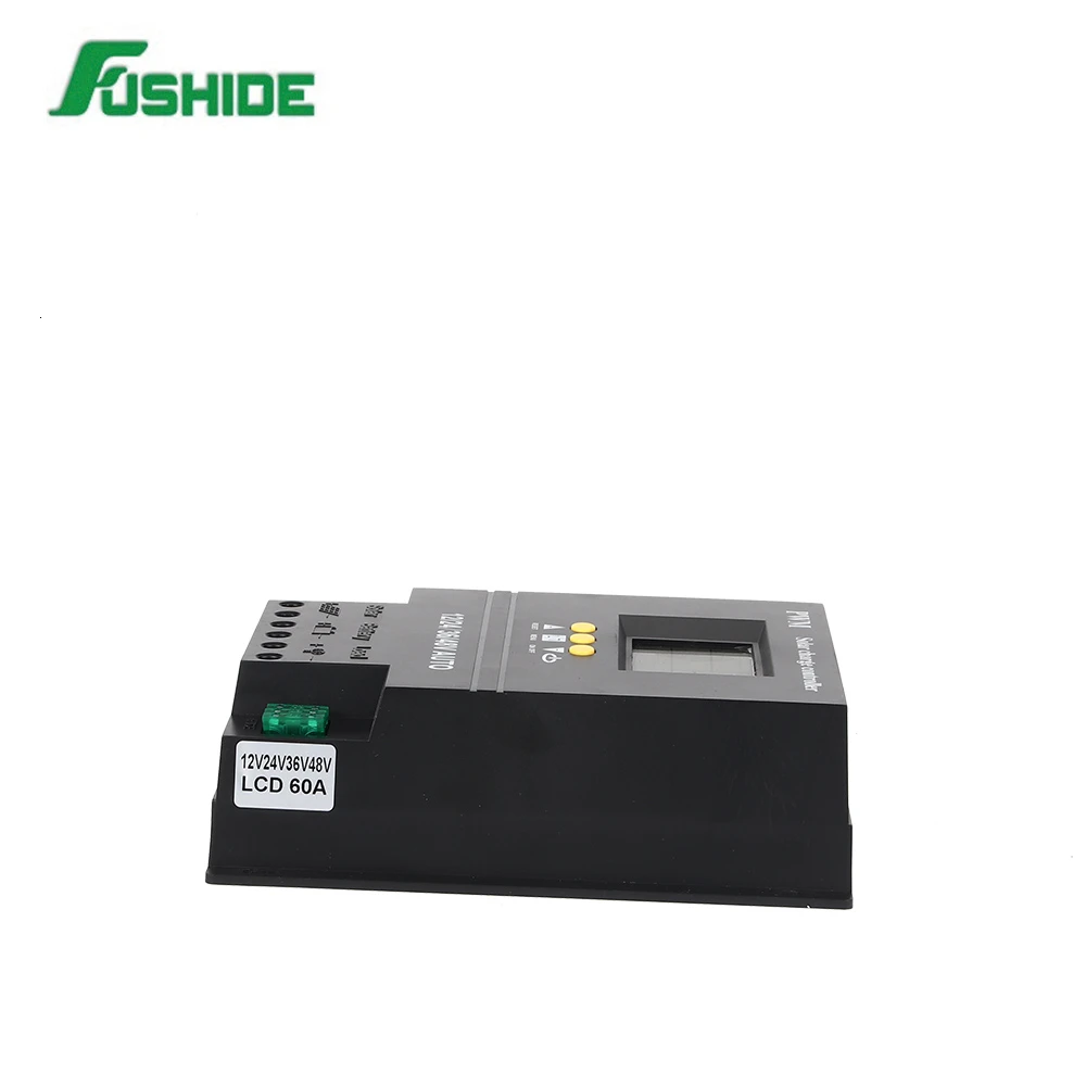 FSD 6 Солнечный контроллер заряда PWM 100A PV система с USB портами 12V24V36V48V|Солнечные